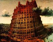BRUEGEL, Pieter the Elder, The Little Tower of Babel